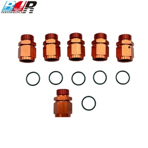 Bjr อะแดปเตอร์รางเชื้อเพลิงสำหรับ AN10 AN8 AN6 AN4อลูมิเนียมสำหรับผู้หญิงบานออกเป็นโอริงตัวผู้ - Product Image 5