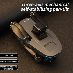4TD PLUS Dron Cuadricóptero con Control Remoto WiFi, Gimbal Estabilizado de Tres Ejes, Motor sin Escobillas, Plegable, GPS, Cuatro Hélices de Plástico - Product Image 4