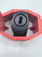 Prisme d'arpenteur de style 360 degrés pour mini station totale, en verre et aluminium avec placage cuivre, forme octogonale, garantie 1 an