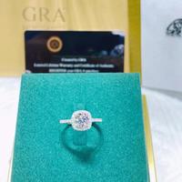 Vente en gros de diamants artificiels du Mozambique, ensemble de colliers, boucles d'oreilles et bagues pour femmes, ensemble de bijoux de mode