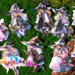 10/pack pack autocollant série aventure <span class=keywords><strong>de</strong></span> la sorcière <span class=keywords><strong>manuel</strong></span> <span class=keywords><strong>de</strong></span> thème <span class=keywords><strong>de</strong></span> la sorcière bricolage matériel autocollants décoratifs - Product Image 1