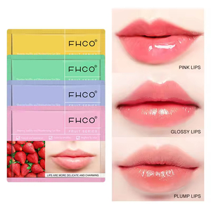 Mascarilla Labial de Manteca de Karité Vegana Orgánica Natural Personalizada con Etiqueta Privada, Ácido Hialurónico, Colágeno, Mascarilla Labial Nocturna de Cristal - Product Image 4