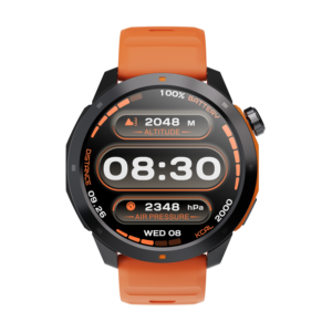 MG03 Deportes al aire libre Smartwatch AMOLED Display Dial <span class=keywords><strong>GPS</strong></span> 3ATM Impermeable Monitoreo DE LA SALUD Funciones de llamadas Nuevo modelo de silicona - Product Image 3