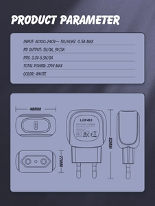 LDNIO A1206c趋势产品2023新款手机充电器和适配器适用于Iphone充电器的C型Pd壁式快速充电器 - Product Image 4