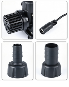 Pompe à eau solaire submersible 2HP 3 pouces MPPT pour extérieur, grand débit, filtre à cycle, alimentée par batterie, haute pression, pour bassin - Product Image 2