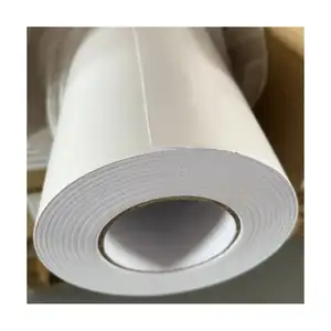 테리 형제 120g/140g 두꺼운 pvc 자동 접착 인쇄 비닐 목록 백색 포스터 종이