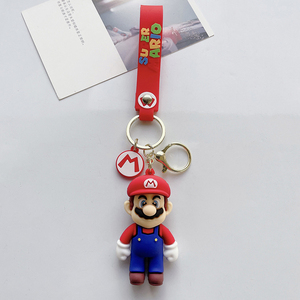Tùy chỉnh <span class=keywords><strong>3D</strong></span> mềm PVC cao su Keychain nhựa móc chìa khóa - Product Image 4