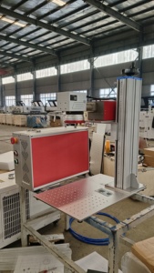 Machine de gravure de bracelet en silicone UV en fibre de 5W 300x300mm nouvelle lentille Opex DXF Tenfotai Sino tête de gant réel EZCAD Lightburn - Product Image 4