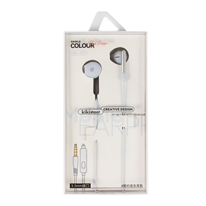 KIKI-432 Stereo HiFi 3.5mm con cavo auricolari In-Ear con microfono per Samsung <span class=keywords><strong>Xiaomi</strong></span> sport - Product Image 1