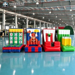 Yuetong 4 en 1 Jeu de Carnaval Gonflable : Cible de Football, But de Football, Cible de Frappe et Structure Gonflable pour Enfants et Adultes, Location et Vente en Gros - Product Image 2