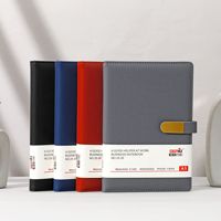 Nouveau Style fournitures de bureau scolaire serrure journal cahier Logo agendas en cuir planificateur Pu cahier en cuir