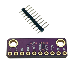 OKY3259-4A GY-ADS1015 12-Bit/10-Bit 4-Channel Analog to Digital Converter ADC Module with Adjustable Gain <b>Amplifier</b> for Arduino - Product Image 5