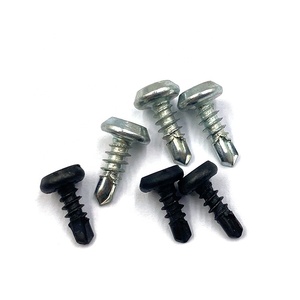 สกรูเจาะยึดหัว Torx แบบมีร่องสำหรับงานโครงสร้าง คุณภาพสูง ทนทาน สีขาวดำ ขายส่ง - Product Image 2