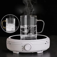 Offre Spéciale – Tasse en Verre Borosilicate Transparent de Haute Qualité avec Poignée Cartoon Écologique, 201-300ml, Compatible Micro-ondes et Lave-vaisselle, Facile à Utiliser