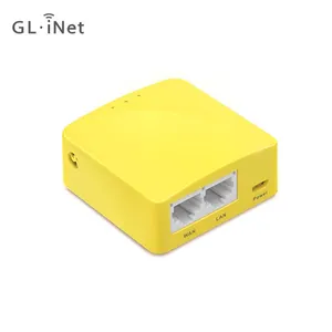 GL.iNetカスタマイズされたバックアップリピーターWifiレシーバーAntena Wi-Fiルーター屋外モバイルスマートMINIトラベルWi-Fiルーター (USBポート付き)