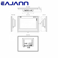 Orijinal Sıfır Siemens SIMATIC HMI TP1500 15 İnç Dokunmatik Geniş Ekran TFT Ekranlı Konfor Paneli 6AV2124-0QC02-0AX1