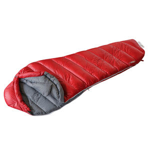 Vente en gros OEM <span class=keywords><strong>plume</strong></span> d'oie poids léger-5 degrés hiver sac de couchage style momie pour adultes - Product Image 1