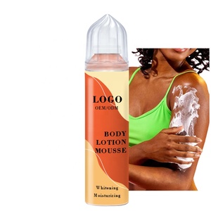 Belleza vegano colágeno cuerpo leche Mousse baño cuerpo hidratante loción corporal Mousse suero Aerosol para el cuidado de la piel seca - Product Image 1