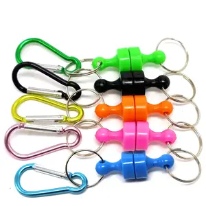 Pabrik Grosir Gantungan Kunci Pancing Klip Jepret Gesper Magnet Kait Carabiner untuk Alat Berkemah