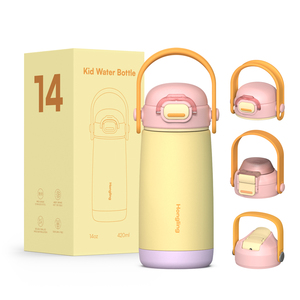 Botella de Agua Aislada para Niños Pequeños Hong Ling, Apertura con un Clic, Antiderrames, Asa Portátil, para Jardín de Infancia y Actividades <span class=keywords><strong>al</strong></span> Aire Libre - Product Image 1