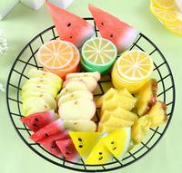 Watermeloen/Citroen/Ananas Fruit Plakjes Kunstfruit Nepvruchten Voor Keuken Decor Schieten Rekwisieten Plastic Fruit Fotomodel