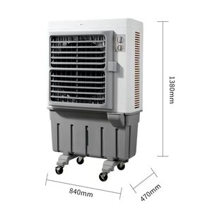 Enfriador de <span class=keywords><strong>Aire</strong></span> Portátil de 50L para el Hogar, Enfriador de <span class=keywords><strong>Aire</strong></span> Móvil para Habitaciones Pequeñas - Product Image 1