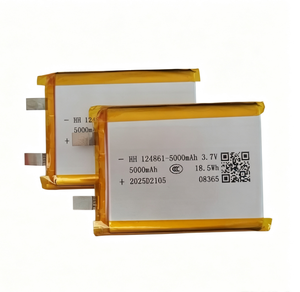 Batterie au lithium polymère 124861, 5000 mAh, haute endurance, petite batterie numérique, cellule universelle polymère ternaire pour petits appareils - Product Image 3