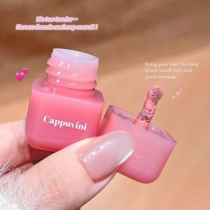 Rubor Líquido Cappuvini, Iluminador Facial, Maquillaje Brillante, Tinte para Mejillas, Hidratante, Ligero, Mini Rubor Líquido Dulce - Product Image 5