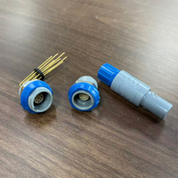 Connecteur médical en plastique série P, Prise mâle PAG, Prise femelle SKG, 2 3 4 5 6 7 8 9 10 14 broches, Étanche IP65