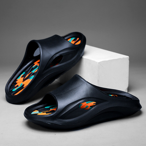 Pantuflas Unisex Negras de EVA y PVC con Logotipo Personalizado, Antideslizantes, Sandalias para Exteriores de Invierno para Hombre - Product Image 6