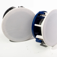 JBHKJ 883 Haut-parleur sans fil maître-esclave de plafond de haute qualité 10W V5.0 étanche IPX6 avec crossover audio bidirectionnel pour sonorisation d'ambiance domestique