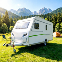 Camping-car tout-terrain, caravane, remorque de voyage en acier inoxydable, étanche, facile à déplacer, pour véhicules 4x4, capacité de couchage pour 4 personnes