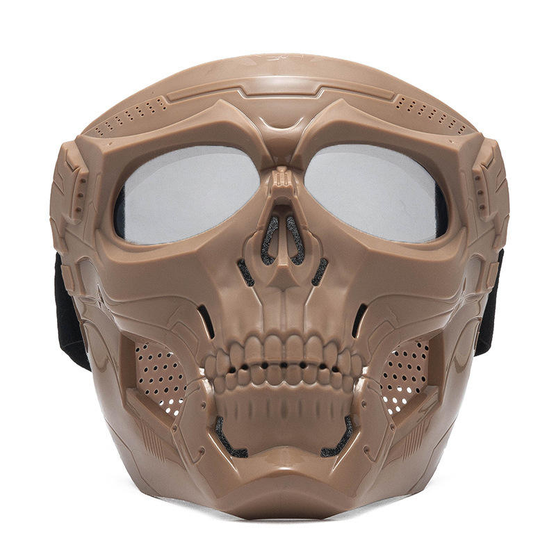 Kaki + lentille transparente