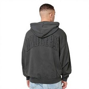 Premium Quality Trendy Casual Pullover <b>Hoodies</b>, <b>Soft</b> Cotton Streetwear Sweatshirts, Custom Logo Wholesale Men's Apparel - Product Image 3