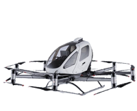 Nouvel aéronef électrique à décollage et atterrissage verticaux (EVTOL) à 2 places pour passagers, multicoptère, taxi aérien, UAM, ville