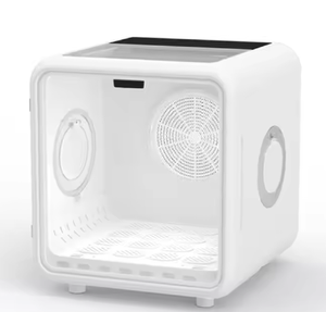 OEM ODM Boîte de séchage personnalisée de haute qualité pour animaux de compagnie Contrôle par APP WiFi Mode nid chaud et froid Fenêtre calme pour animaux de compagnie Offre Spéciale chiens chats en ABS - Product Image 1