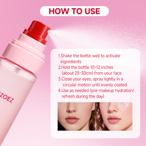 <span class=keywords><strong>Spray</strong></span> de maquillage et de coiffage de marque propre en gros, longue durée, séchage rapide, <span class=keywords><strong>hydratant</strong></span> et soin du visage de base - Product Image 6