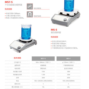 Dalong Ms7-S Digital Magnetic Stirrer 0-1500rpm Lab Use - Product Image 4