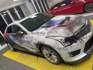 Autocollant de voiture en <span class=keywords><strong>vinyle</strong></span> vert imprimé sur mesure, motif anime mignon pour pare-chocs, auto-cicatrisant, anti-rayures, film de carrosserie JDM découpé sur mesure - Product Image 1
