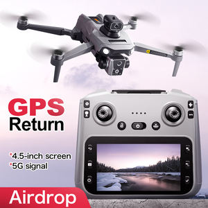 K19 MAX 5G Wifi Drone Dual Camera 4K HD 720P Screen 50 Zoom <b>Optical</b> Flow Positioning OneClick Image Transmission Outdoor GPS UAV - Product Image 2