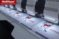 Offre Spéciale HOLiAUMA/HoliHope Machine à Broder Informatisée 3D à 6 Têtes pour Casquettes et T-shirts, Garantie 10 Ans