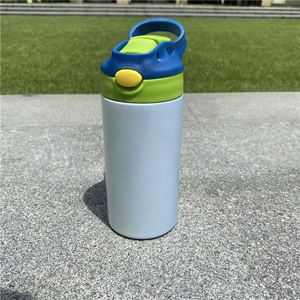 Botella Aislada Blanca de 12oz para Sublimación, Botella Recta para Niños, para Transferencia de Tinta por Sublimación, Impresión por Prensa de Calor, Manualidades - Product Image 5