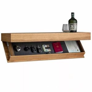 <b>Wall</b>-<b>mounted</b> Wooden Floating <b>Shelves</b> Rectangle Single Panel Durable <b>Wall</b> Mount Type 1st Floor Shandong Origin - Product Image 2