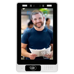 ODM/OEM Intercom Facial Recognition POE 800*1280 Embedded 8''Intelligent Biometric Access Control Display