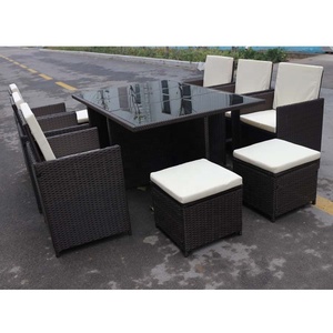 <strong>Cube</strong> <strong>Dining</strong> <strong>Set</strong> 11 Piece Outdoor <strong>Dining</strong> <strong>Set</strong> High Back Chair Foldable KD <strong>Dining</strong> <strong>Set</strong> - Product Image 4