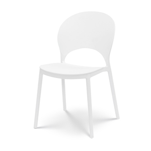 Sedie da pranzo in plastica leggera personalizzate in fabbrica sedie da soggiorno - Product Image 1