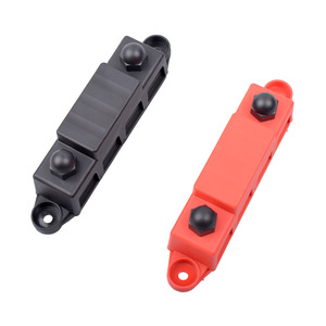 MoTuBike 4 <b>Terminal</b> Busbar 250A Pure Copper Screw <b>Terminals</b> For 12V-48V RV Yacht Boat Car - Product Image 3