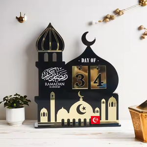 Hiện Đại Thanh Lịch Acrylic Ramadan Đếm Ngược Lịch Hồi Giáo Eid Nguồn Cung Cấp Bên Trang Trí Cho Hồi Giáo Eid Và Ramadan - Product Image 2