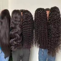 Perruques Lace Front en Cheveux Humains Pré-Pluckées de 30 Pouces, Perruques en Cheveux Humains pour Femmes Noires, Fournisseurs de Perruques Frontales HD Brésiliennes