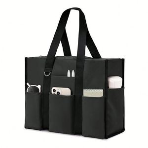 Wholesale <b>Teacher</b> <b>Bag</b> with Large Cup Holder Nursing Tote <b>Bag</b> with Insulated Pocket for Nurses <b>Teachers</b> - Product Image 4